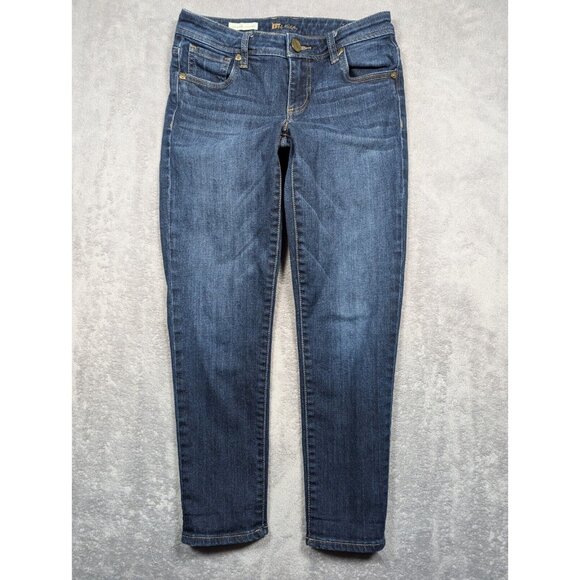 KUT from the Kloth Denim - Kut From The Kloth Catherine Jeans Womens Size 2 Slim Boyfriend Fit Medium Wash